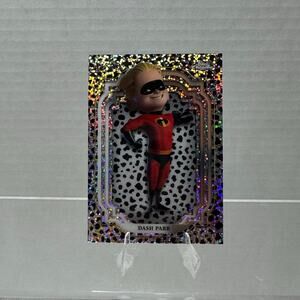 Disney Topps Chrome 2024 Dash Parr Black and White Speckle #97 /101
